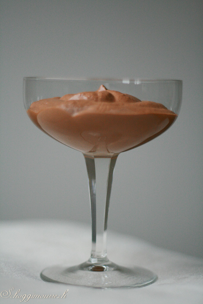 Zartbitter-Schokoladenmousse