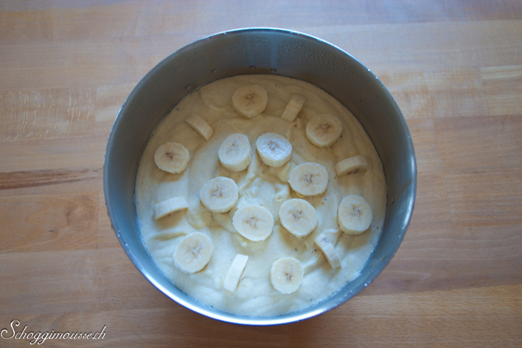 Bananenmousse in Sch&uuml;ssel