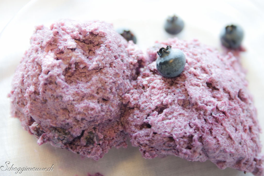 Heidelbeerenmousse