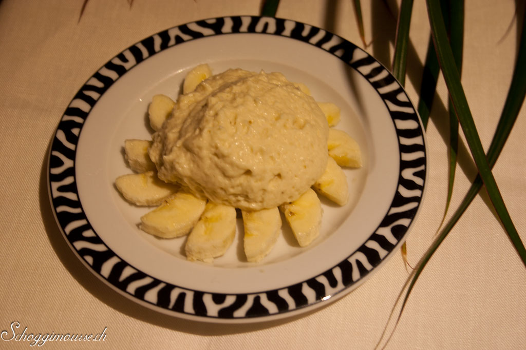 Bananenmousse