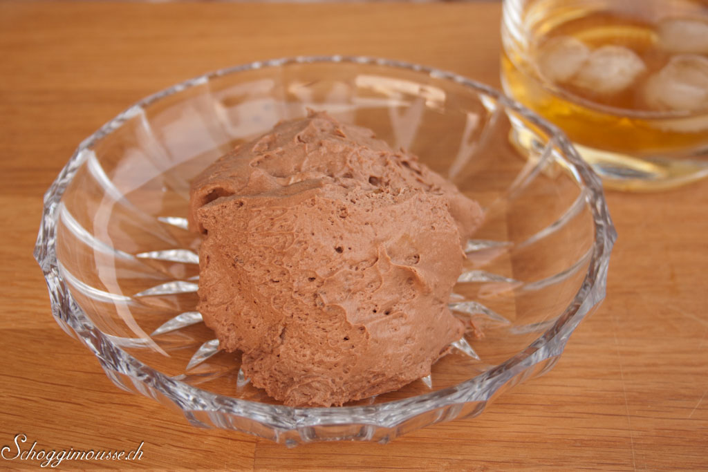 Schoggimousse mit Whisky